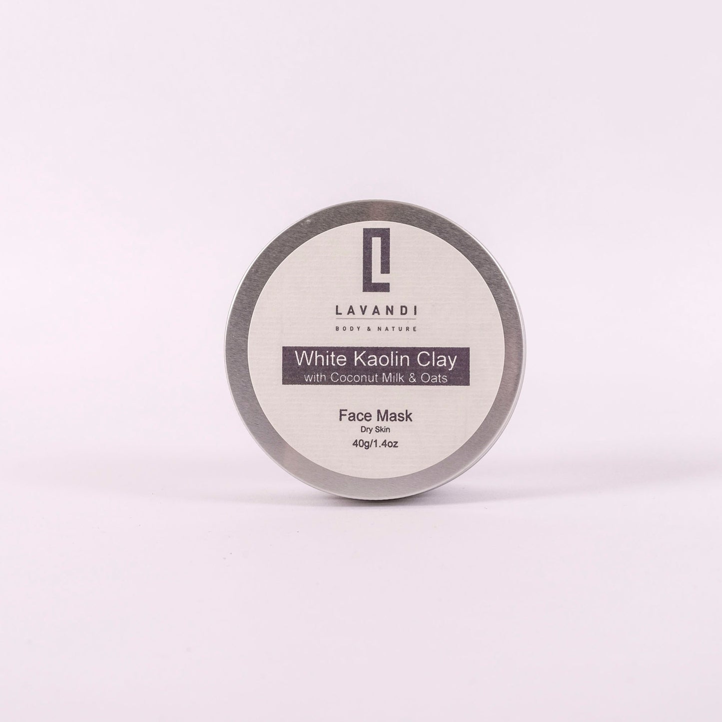 White Kaolin Clay Face Mask with Coconut Milk