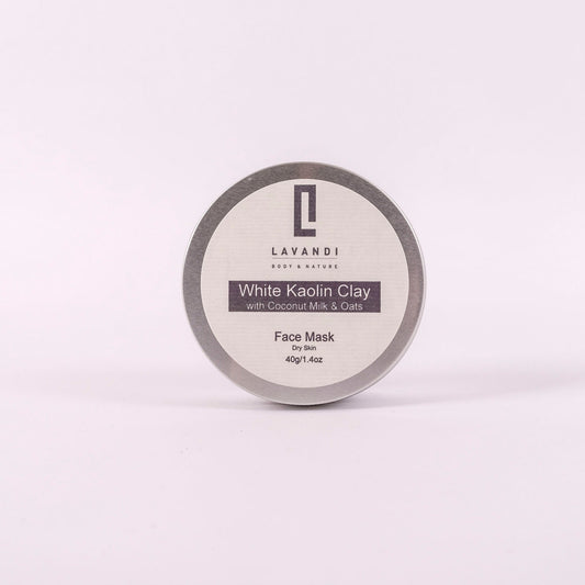 White Kaolin Clay Face Mask with Coconut Milk